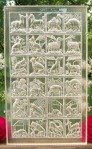 #1867 Hesse Animals Mold in Clear Sharon Rose.